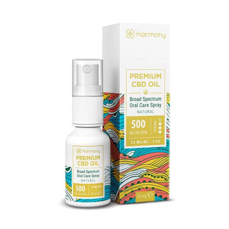 Harmony CBD Spray 3,3% - Natural