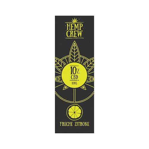 Hemp Crew CBD Öl 10% Freche Zitrone - 10 ml