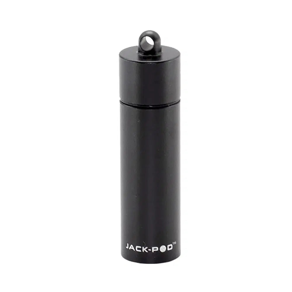 Weezy Stash Tube aus Alumium - SCHWARZ