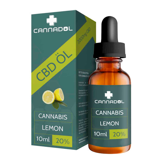 Cannadol Lemon CBD Öl 20% - 10 ml
