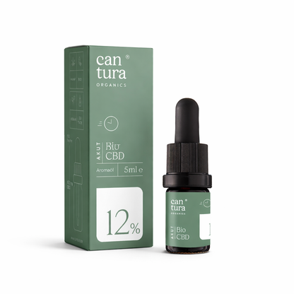 Cantura Organics Akut CBD Öl 12% - 5 ml
