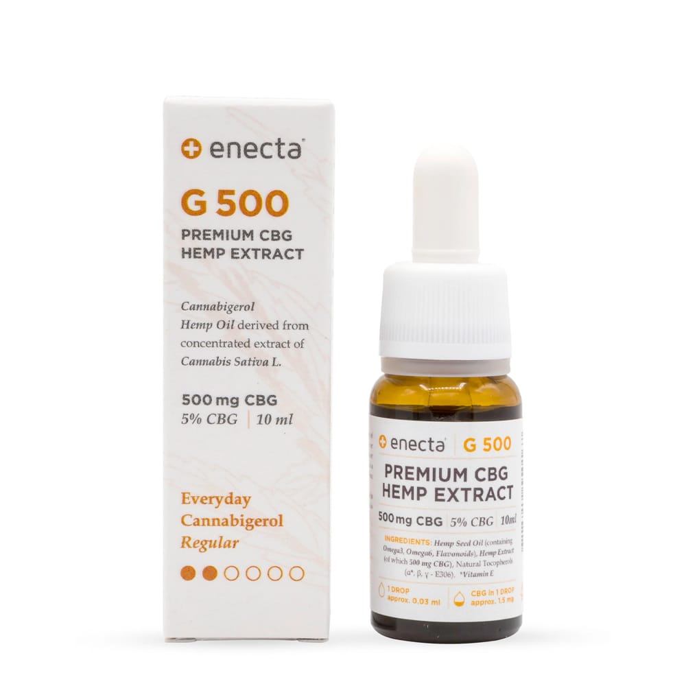 Enecta Premium CBG Hemp Extract Öl 5% - 10 ml