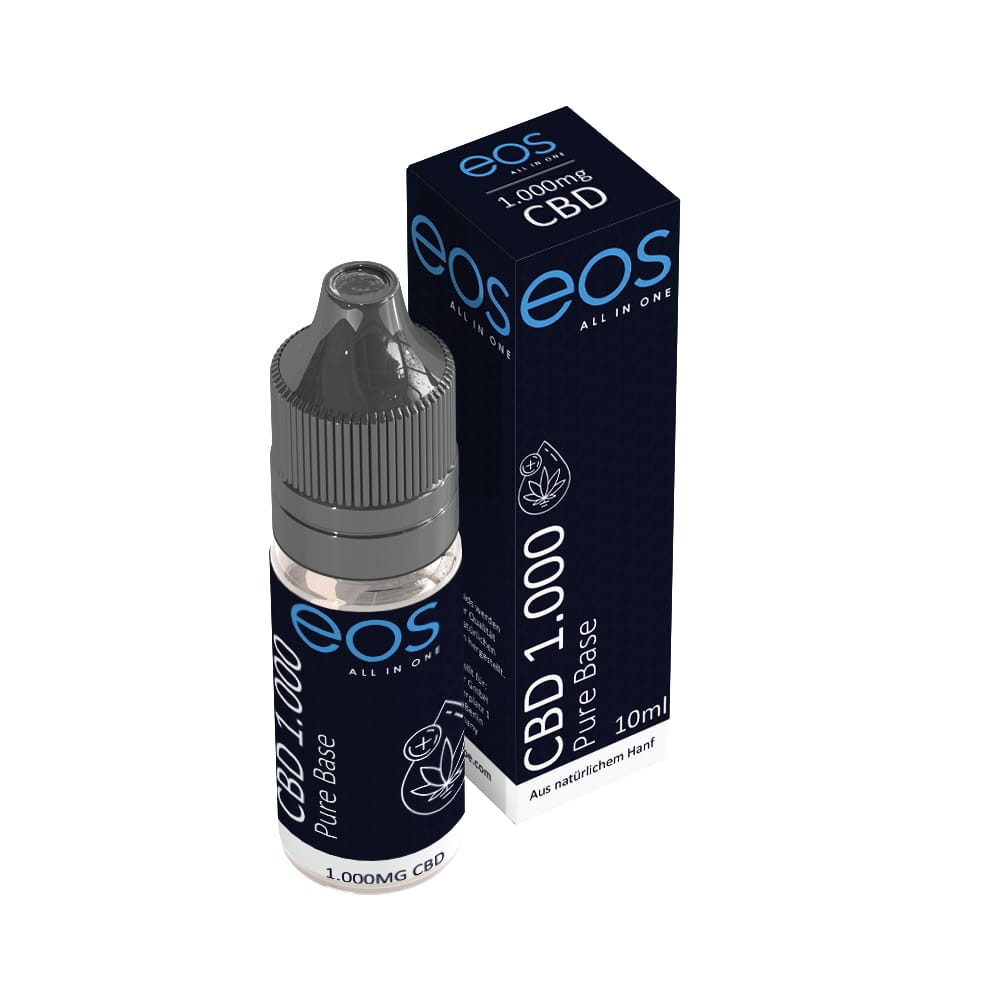 CBD E-Liquid Pure Base – 1.000 mg CBD