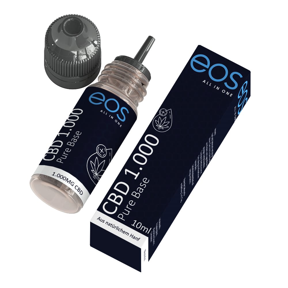 CBD E-Liquid Pure Base – 1.000 mg CBD