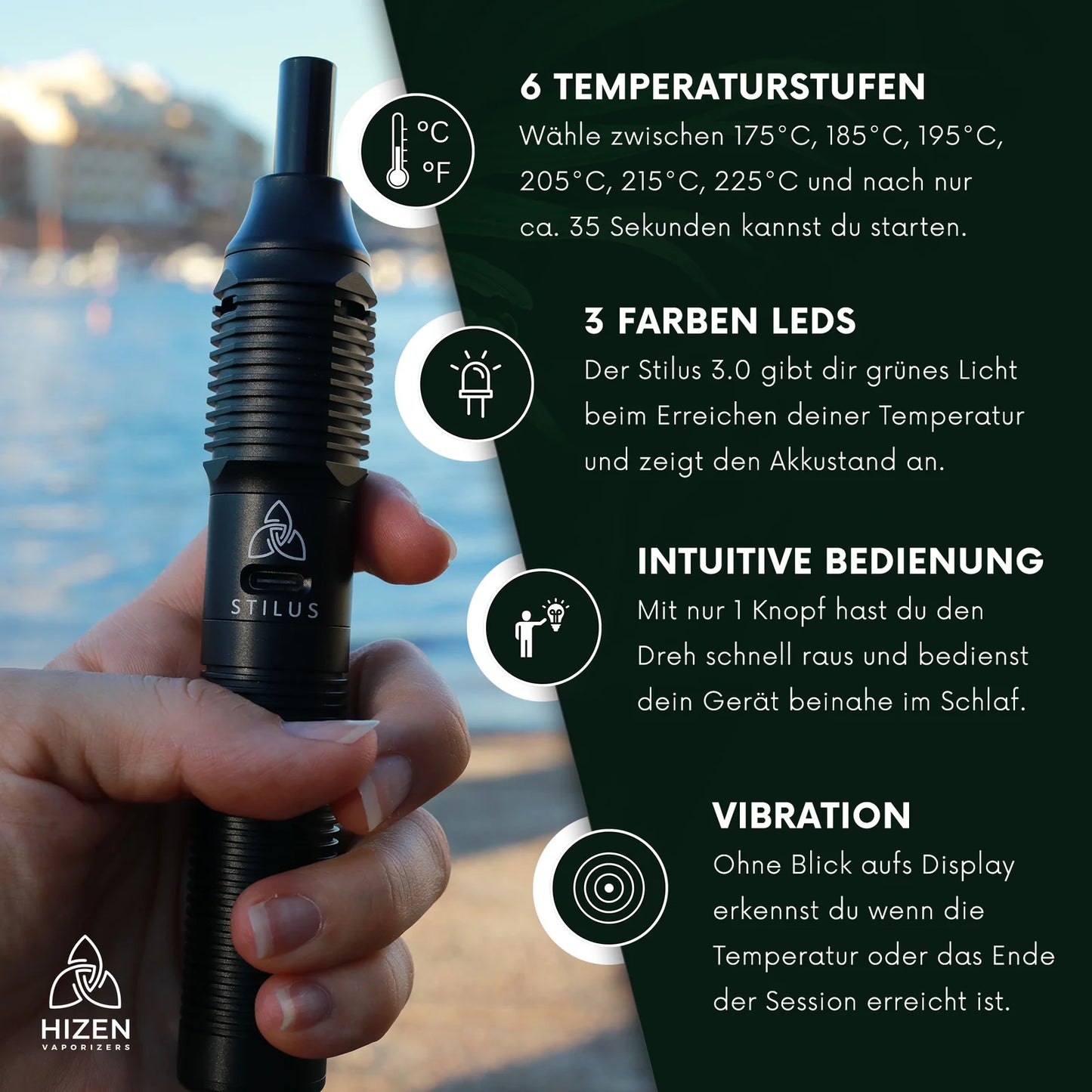 Hizen Premium Vape Pen - Stilus Mini