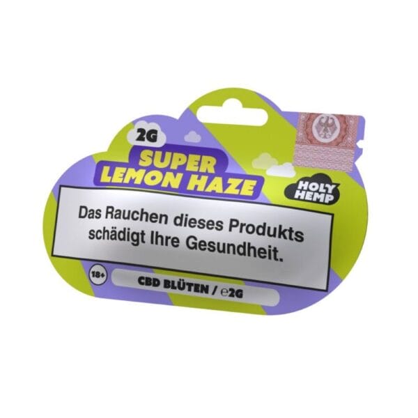 Holy Hemp Super Lemon Haze CBD Blüten - 2g