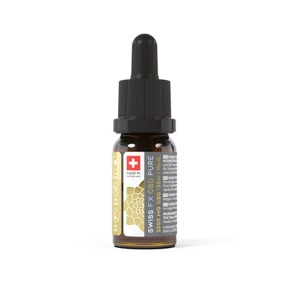 SWISS FX PURE CBD Öl 20% THC Frei - 10 ml