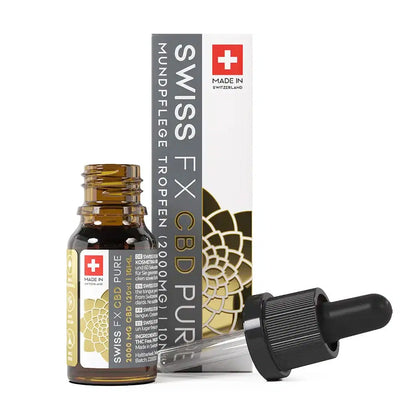 SWISS FX PURE CBD Öl 20% THC Frei - 10 ml