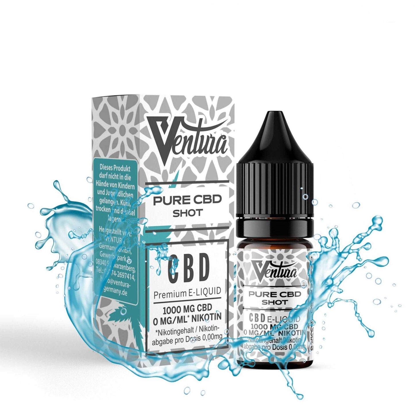 Ventura CBD E-Liquid Pure CBD Shot - 1.000 mg CBD