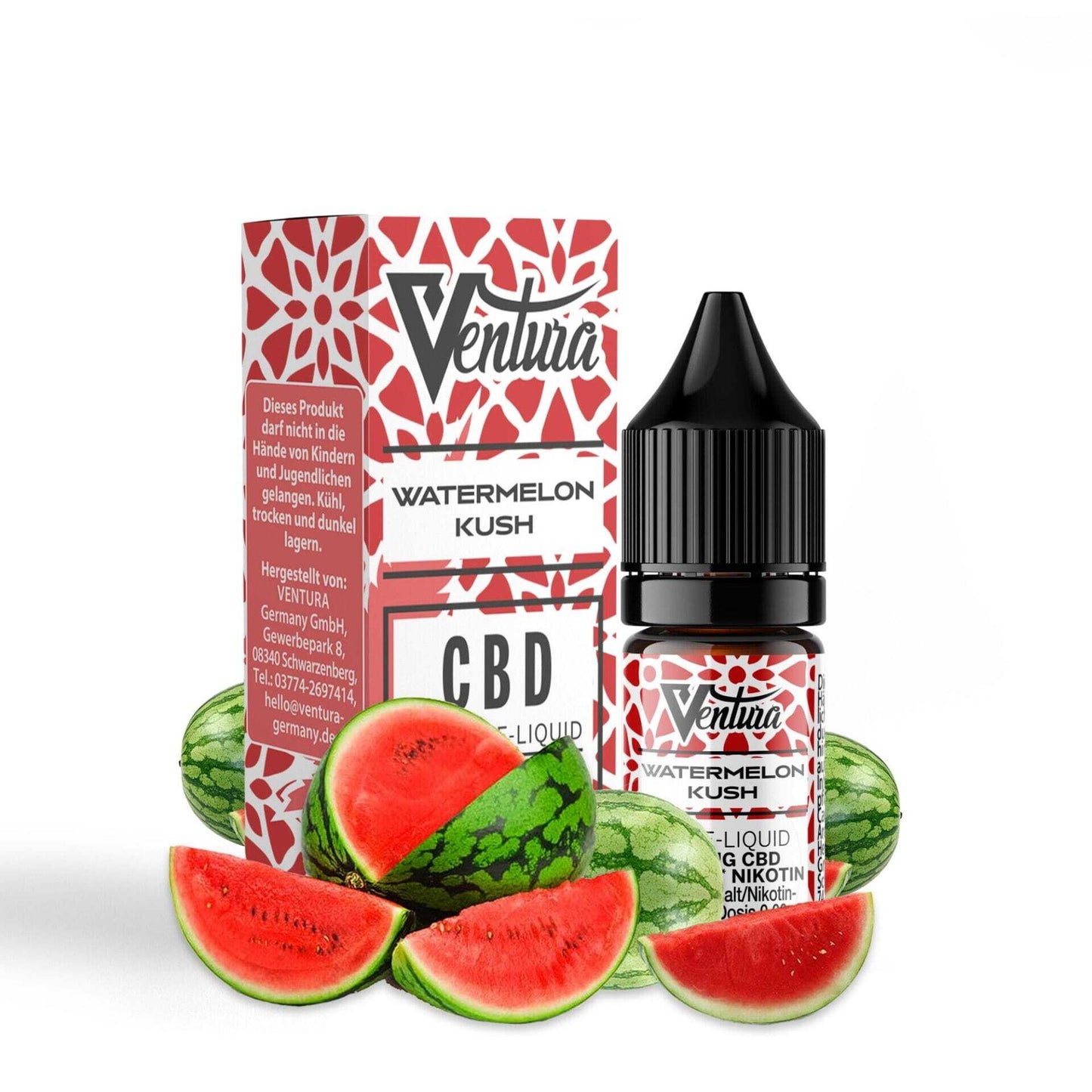 Ventura CBD E-Liquid Watermelon Kush - 600 mg CBD