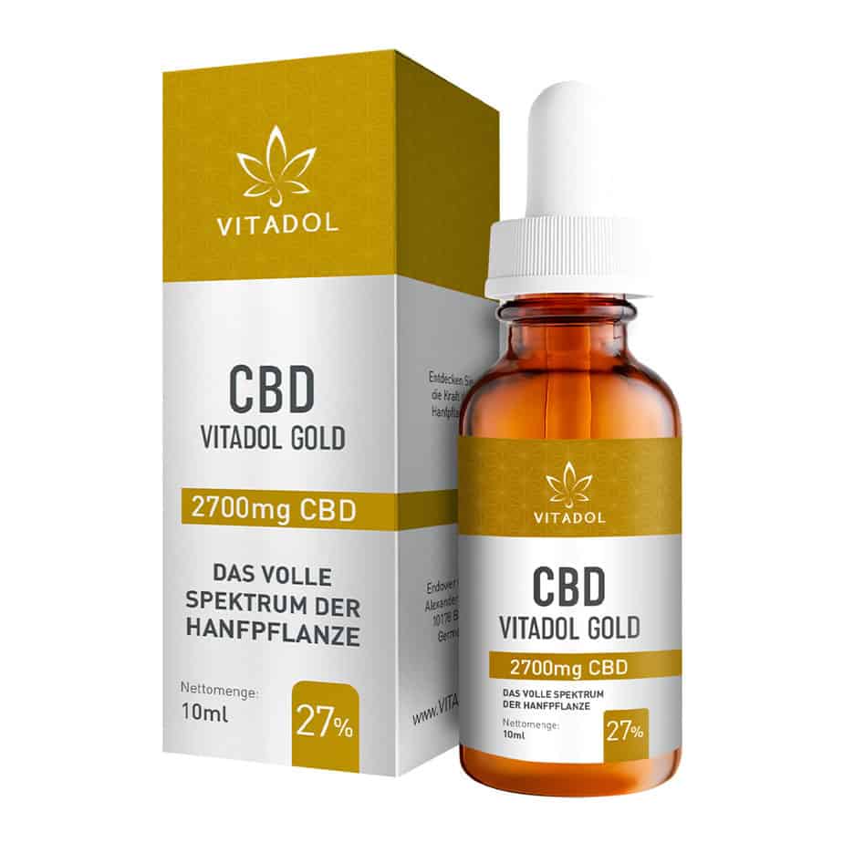 Vitadol Gold CBD Öl 27% - 10 ml