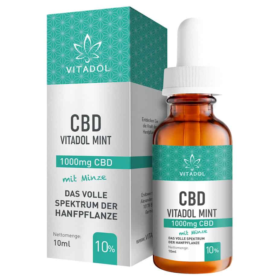 Vitadol Mint CBD Öl 10% - 10 ml