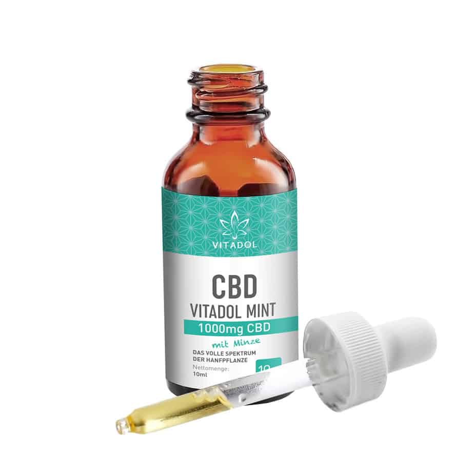 Vitadol Mint CBD Öl 10% - 10 ml