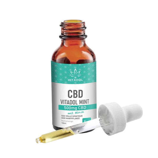 Vitadol Mint CBD Öl 5% - 10 ml