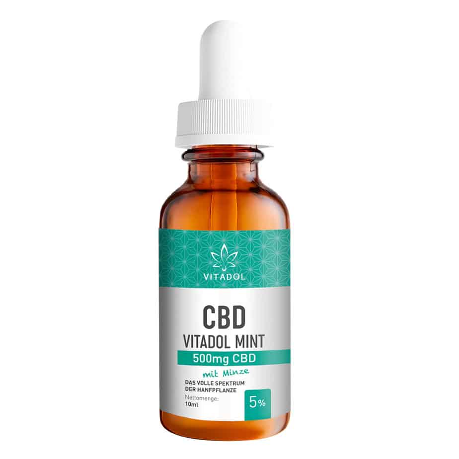 Vitadol Mint CBD Öl 5% - 10 ml