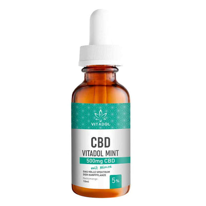 Vitadol Mint CBD Öl 5% - 10 ml