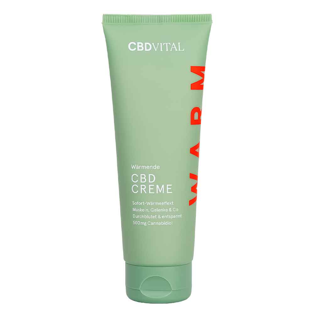 CBD Vital Wärmende CBD Creme (500 mg CBD) - 120 ml
