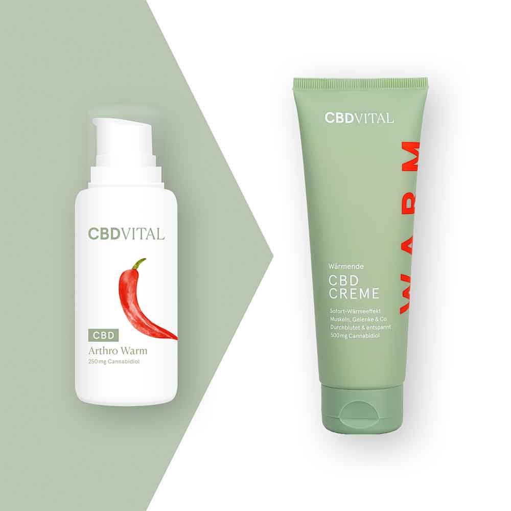 CBD Vital Wärmende CBD Creme (500 mg CBD) - 120 ml