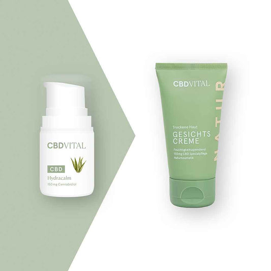 CBD Vital Hydracalm Gesichtscreme für Trockene Haut (150 mg CBD) - 50 ml