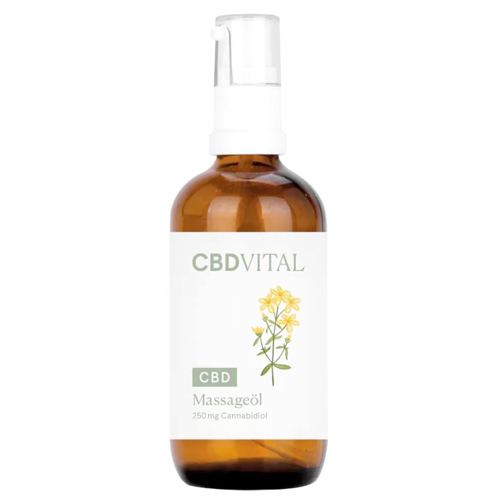 CBD Vital Massageöl (250 mg CBD) - 100 ml