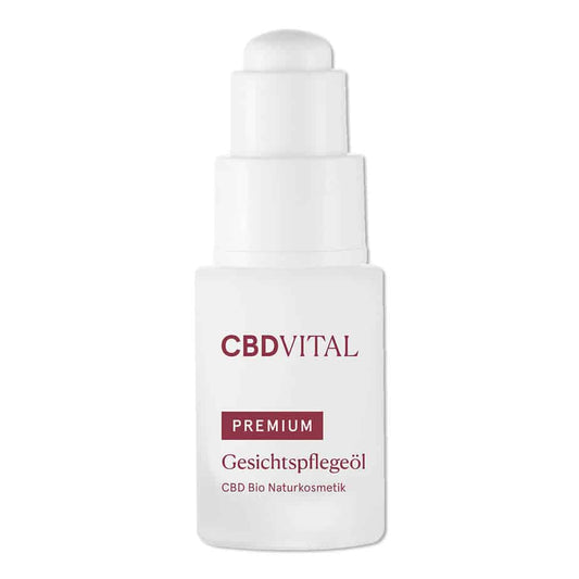 CBD Vital Premium Gesichtspflegeöl (100 mg CBD) - 20 ml