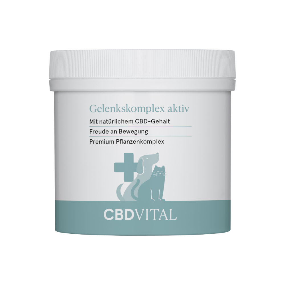 CBD Vital VET - Gelenkskomplex aktiv für Haustiere (150 mg CBD) - 100 g
