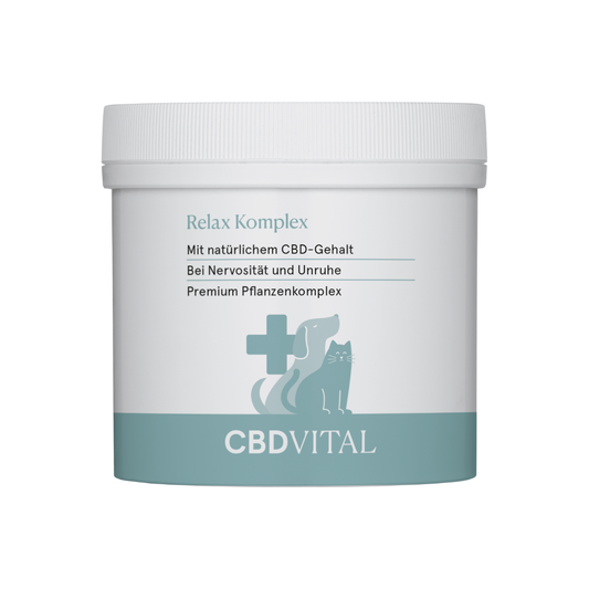 CBD Vital VET - Relax Komplex für Haustiere (200 mg CBD) - 100 g
