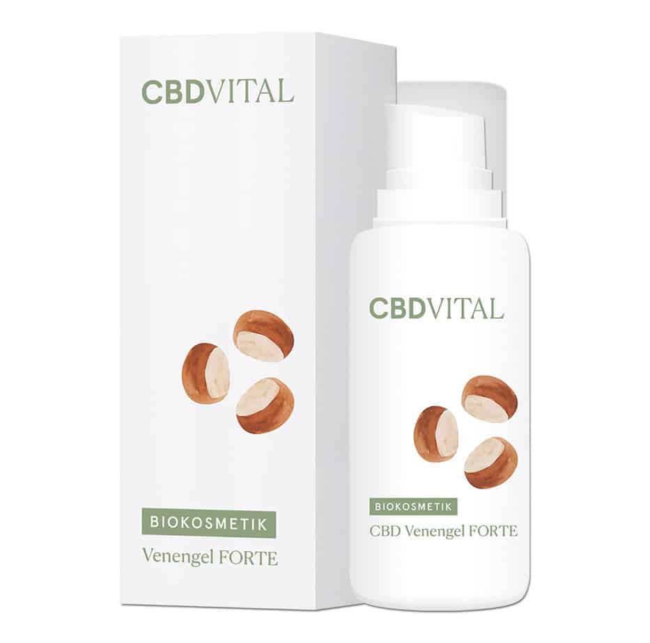 CBD Vital Biokosmetik Venengel FORTE (250 mg CBD) - 100 ml