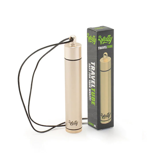 Weezy Travel Tube aus Aluminium - GOLD
