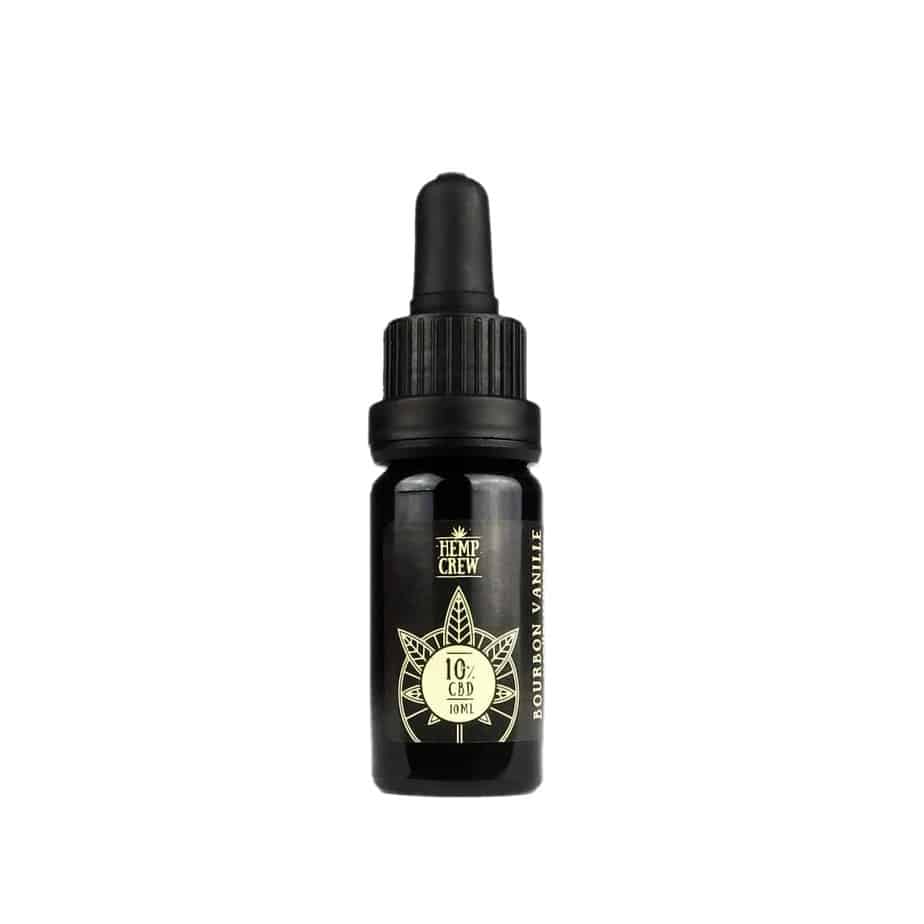 Hemp Crew CBD Öl 10% Bourbon Vanille - 10 ml