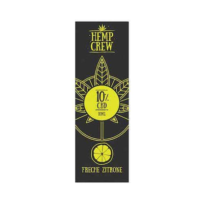 Hemp Crew CBD Öl 10% Freche Zitrone - 10 ml