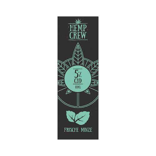 Hemp Crew CBD Öl 5% Frische Minze - 10 ml