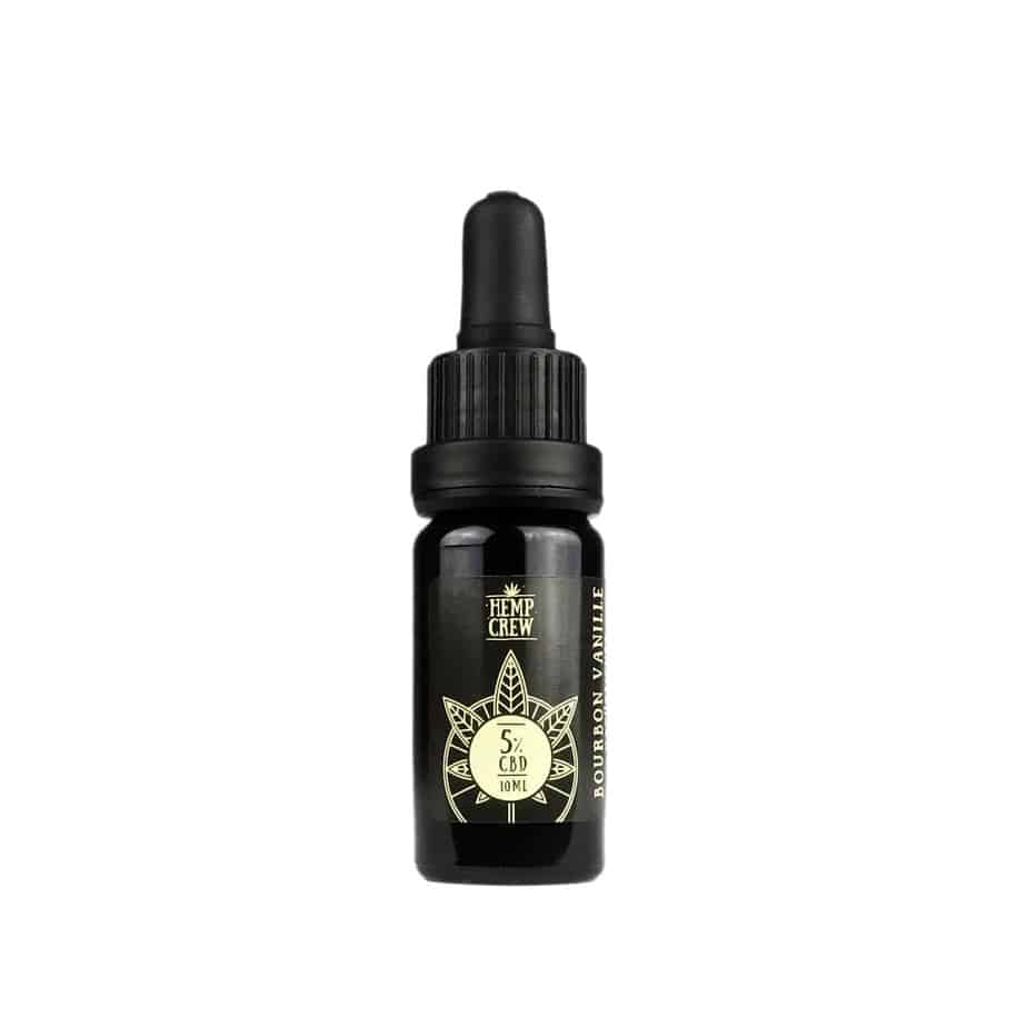 Hemp Crew CBD Öl 5% Bourbon Vanille - 10 ml