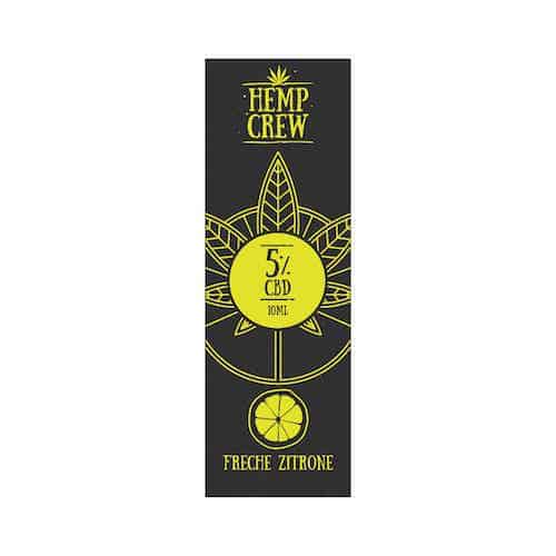 Hemp Crew CBD Öl 5% Freche Zitrone - 10 ml