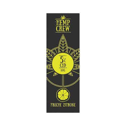 Hemp Crew CBD Öl 5% Freche Zitrone - 10 ml
