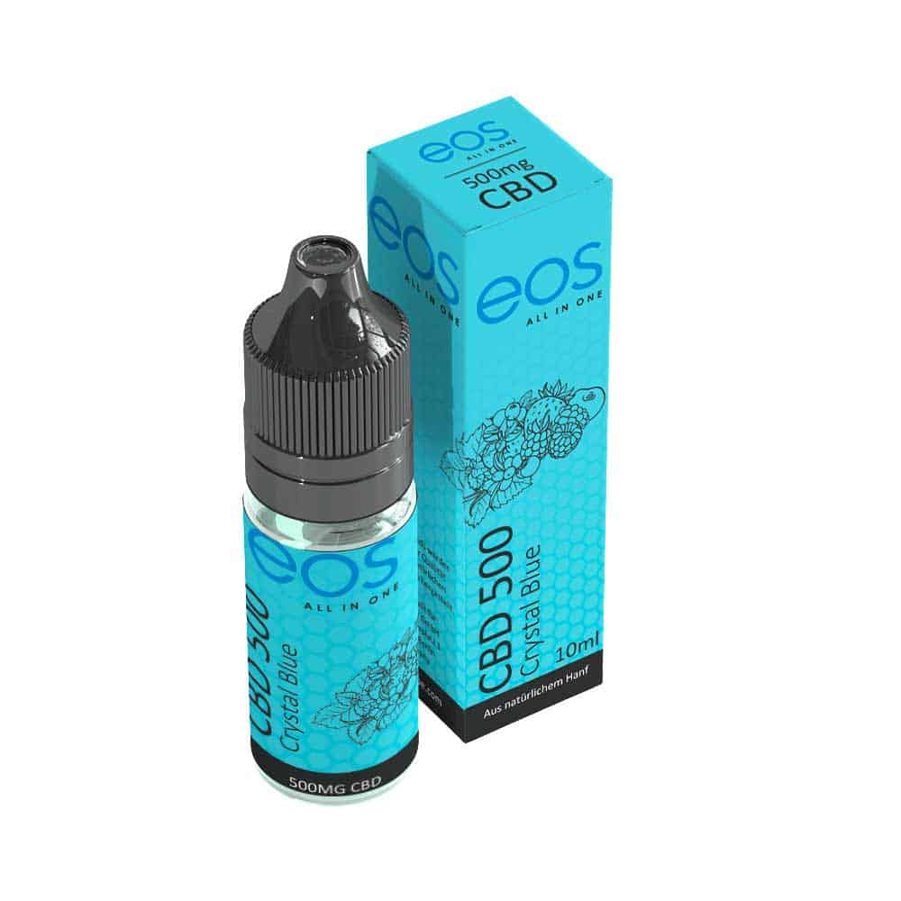 eos CBD E-Liquid Crystal Blue – 500 mg CBD