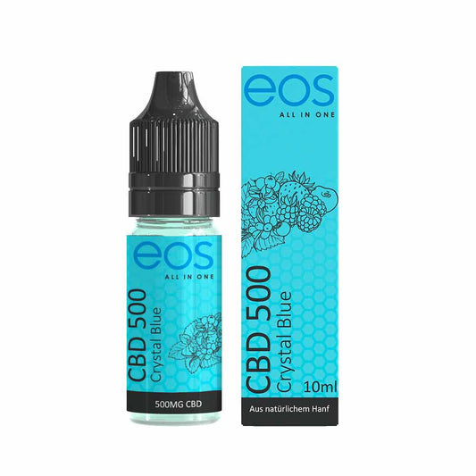 eos CBD E-Liquid Crystal Blue – 500 mg CBD