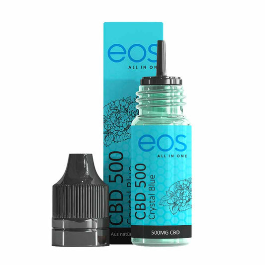 eos CBD E-Liquid Crystal Blue – 500 mg CBD
