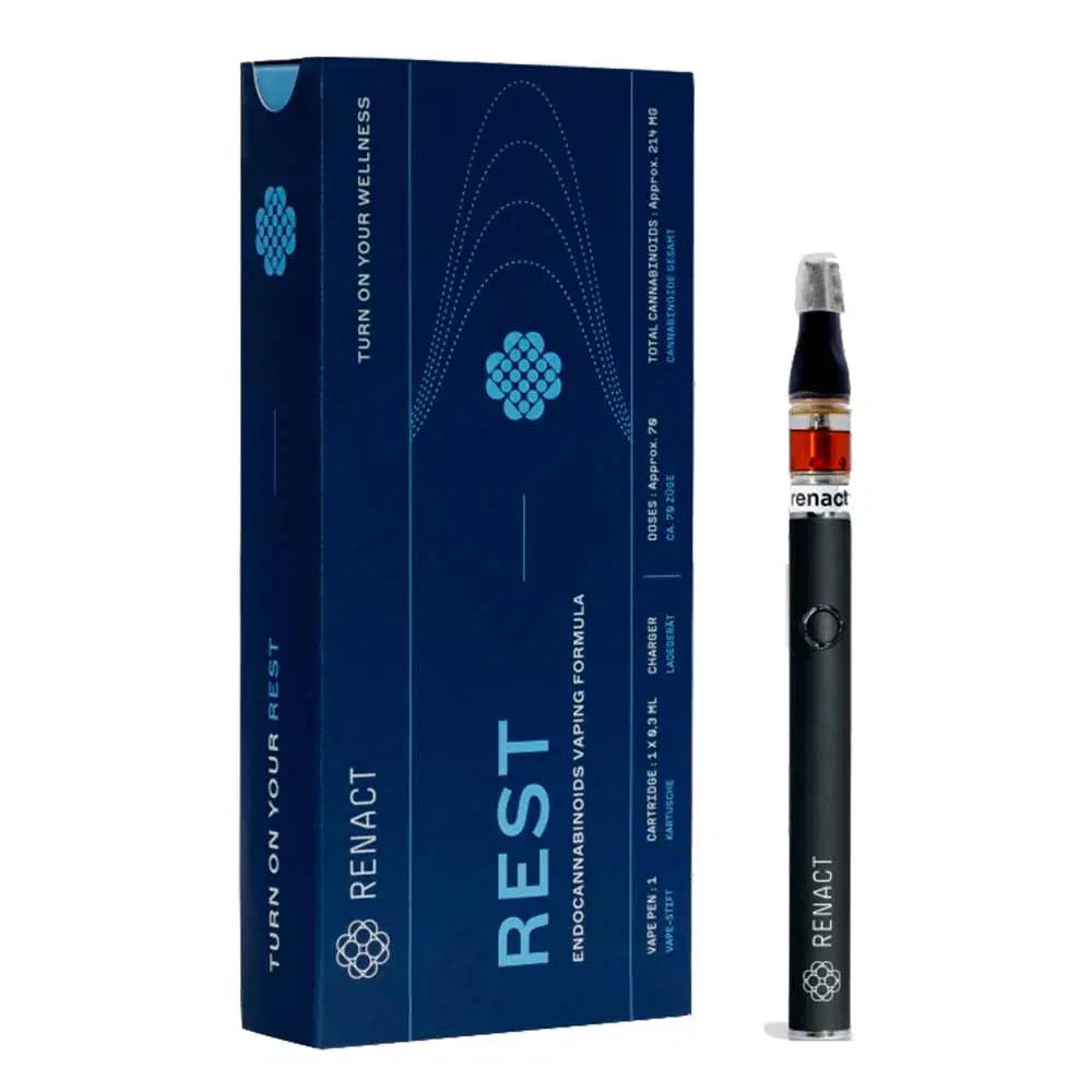 Renact CBD Vape Pen REST – CBD Kartusche für Entspannung & Schlafförderung